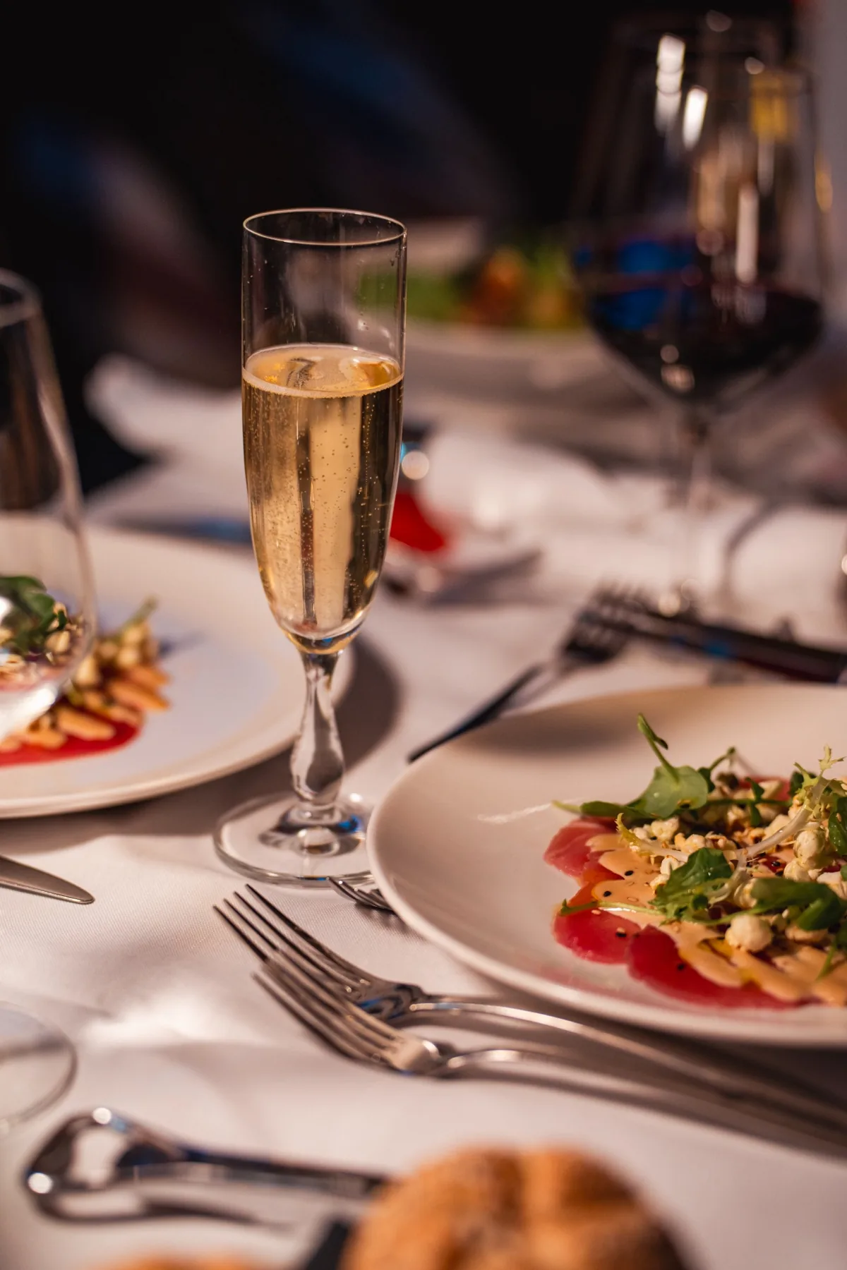 Fine dining aboard Energie