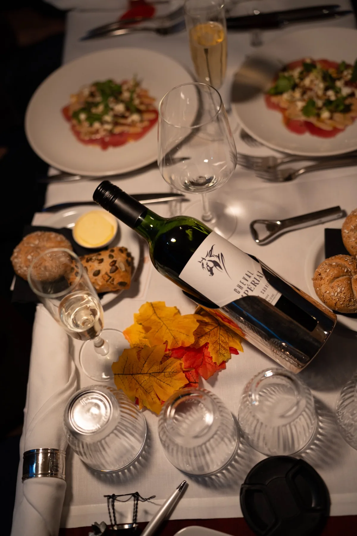 Private dinner cruise Amsterdam aboard historic salon boat Energie