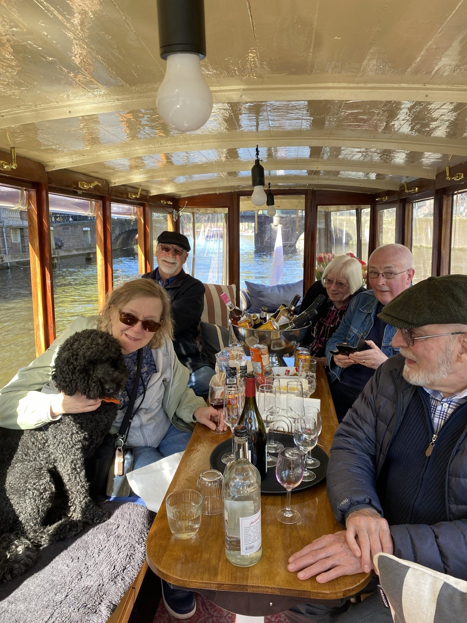 Private family canal cruise Amsterdam
